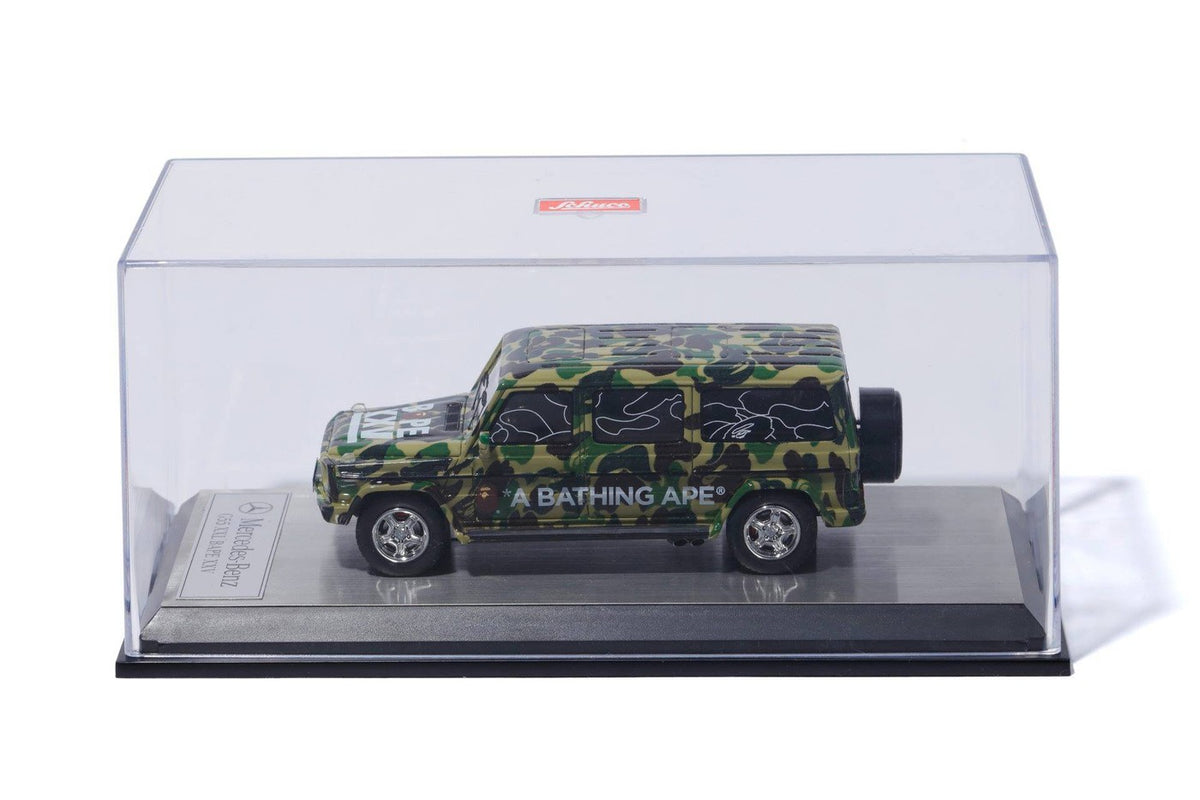 BAPE 25th Benz g55フィギュア ミニカー A BATHING APE | [SCHUCO] BAPE XXV 25th Anniversary Mercedes