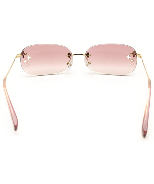 LOUIS VUITTON Grey Ombre Acetate Frame Rectangle Sunglasses - Z0700W