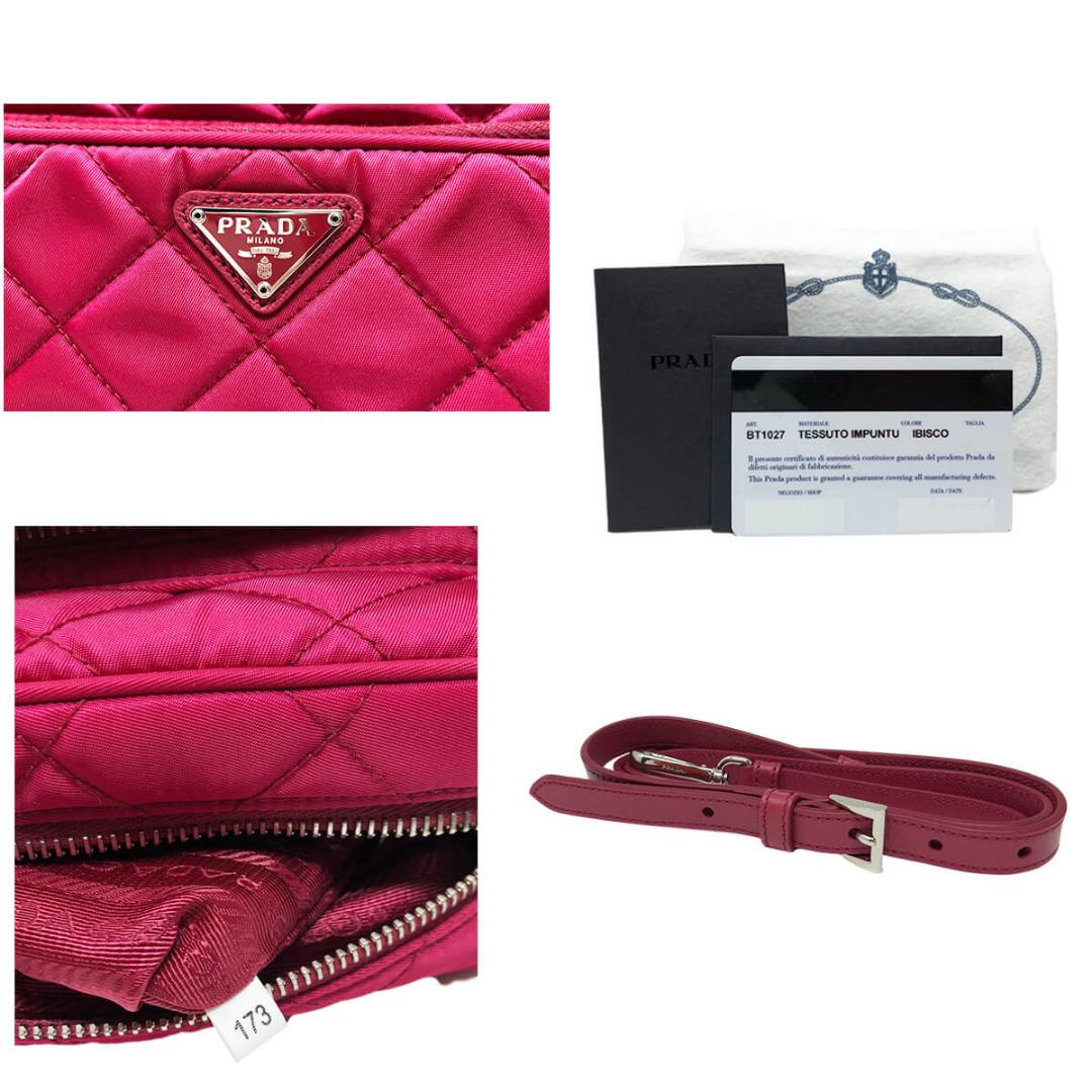 Tessuto cloth crossbody bag Prada Pink in Cloth - 25527382