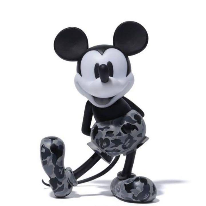 MICKEY VCD BAPE MICKEY MOUSE GREY べイプ エイプ ディズニー